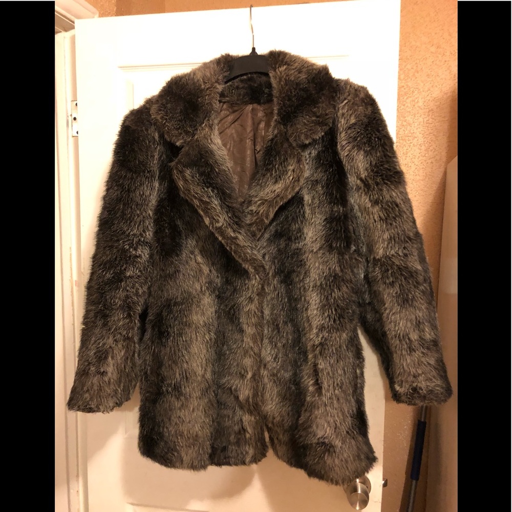 Faux Fur Coat